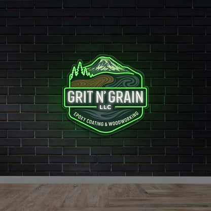 GRIT N' GRAIN LLC - Premium Neon Artwork