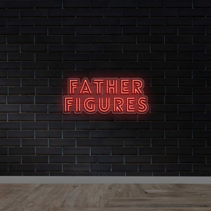 FATHER FIGURES - Premium Neon Artwork