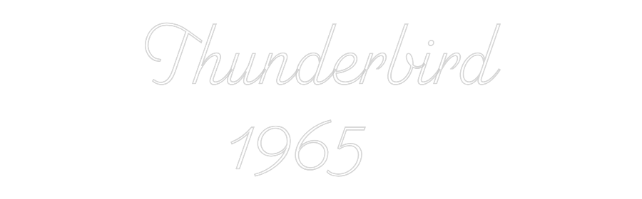Custom Neon: Thunderbird
...
