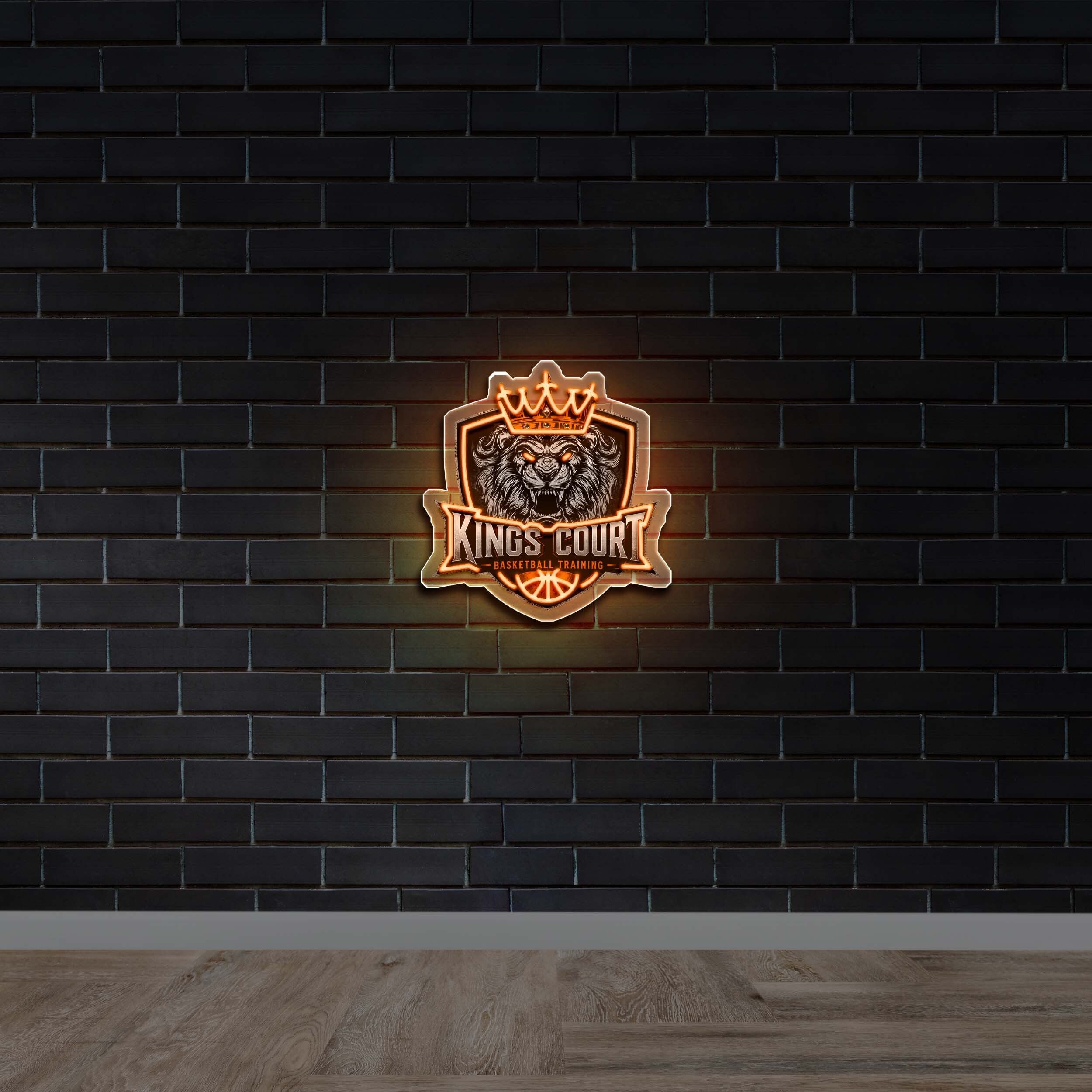 KINGS COURT - Premium Neon Artwork