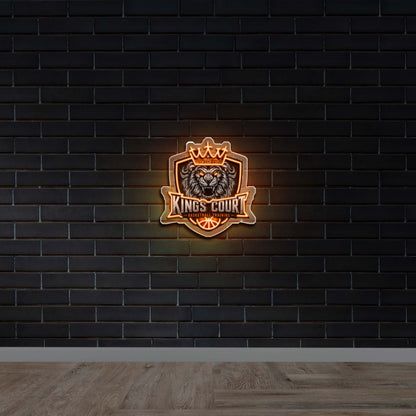 KINGS COURT - Premium Neon Artwork