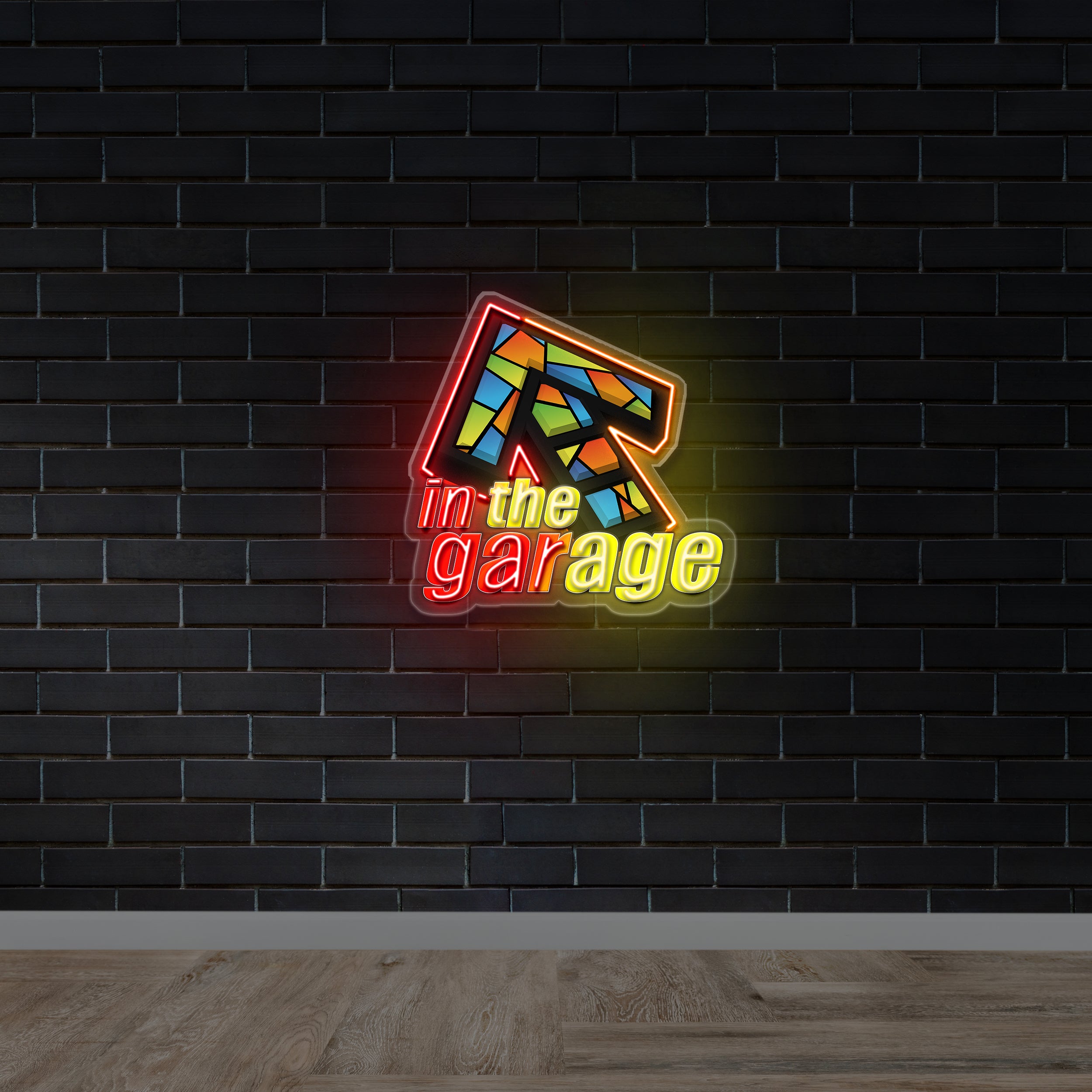 In The Garage - Premium Neon Artwork