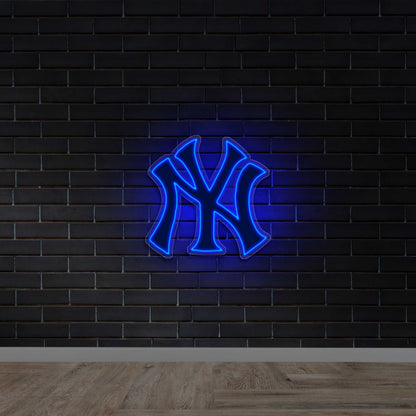 NY Yankees Logo - Premium Neon Artwork