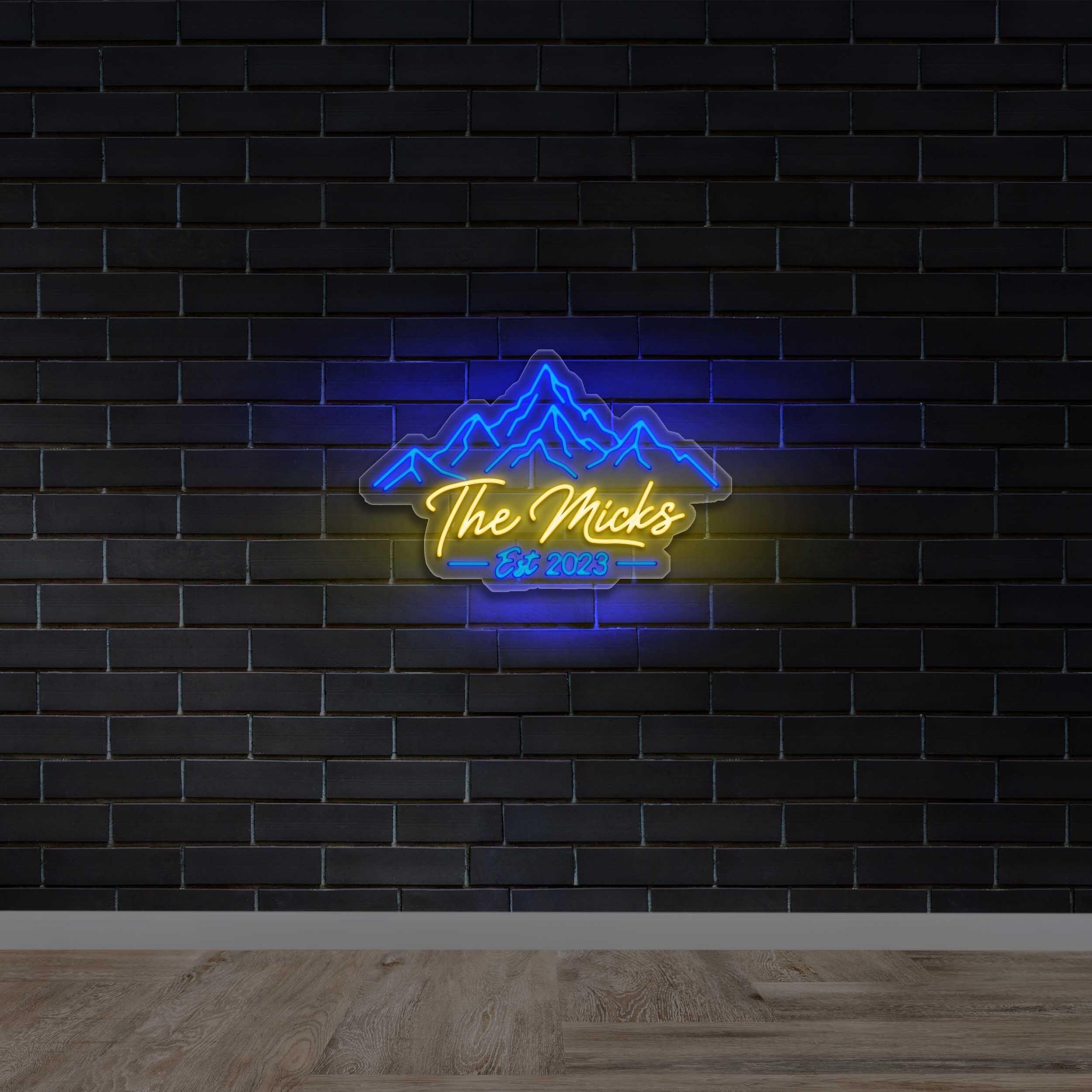 The Micks - Premium Neon Artwork