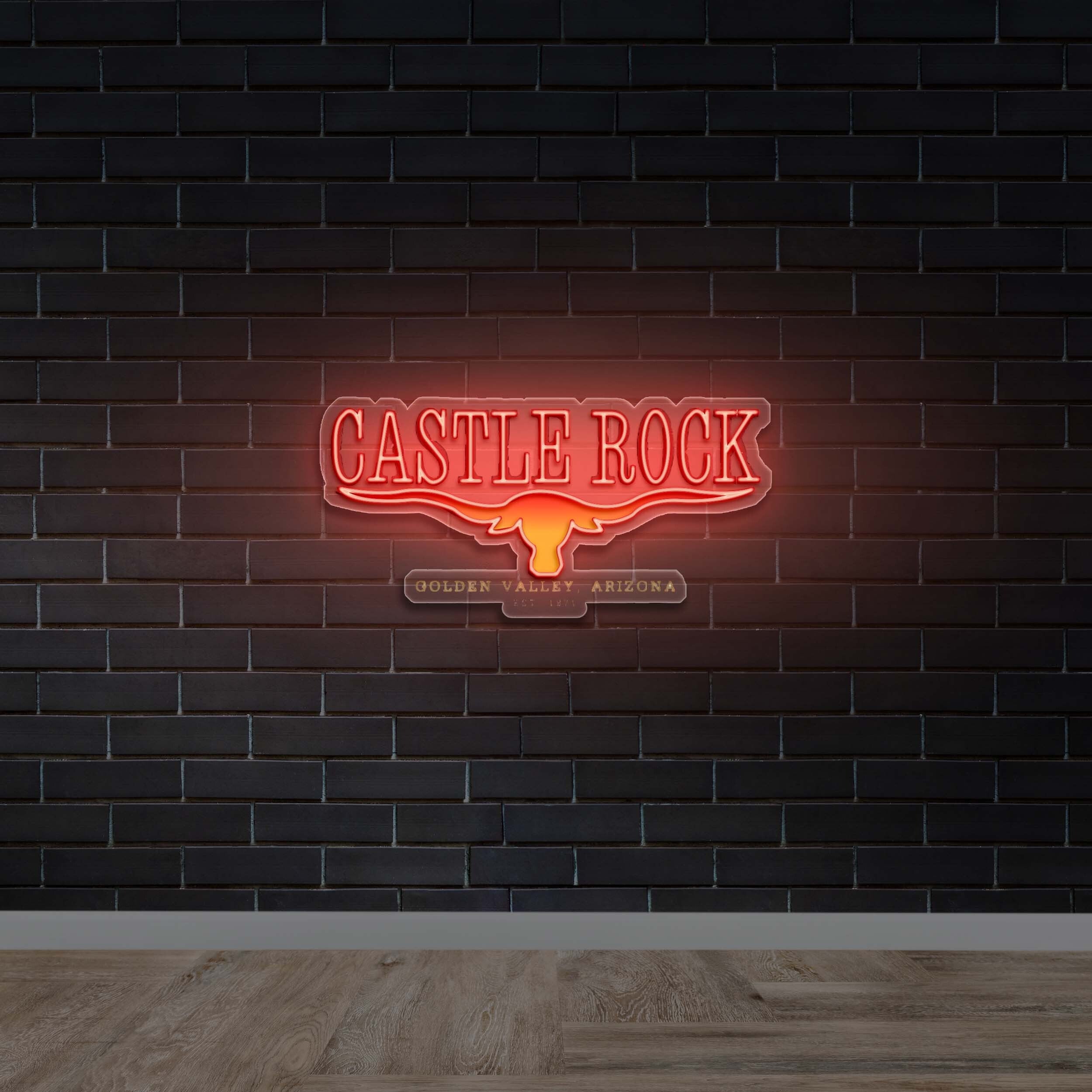 Castle Rock - Premium Neon Artwork