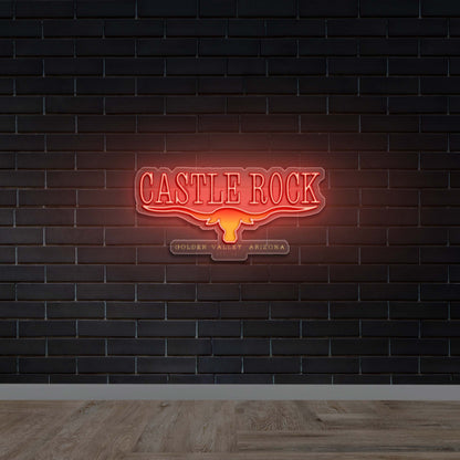 Castle Rock - Premium Neon Artwork