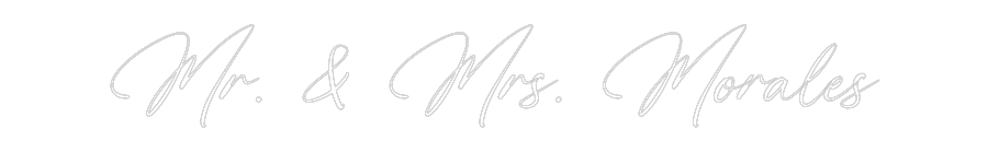 Custom Neon: Mr. & Mrs. Mo...