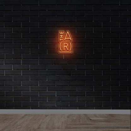 The A(R) - Premium Neon Artwork