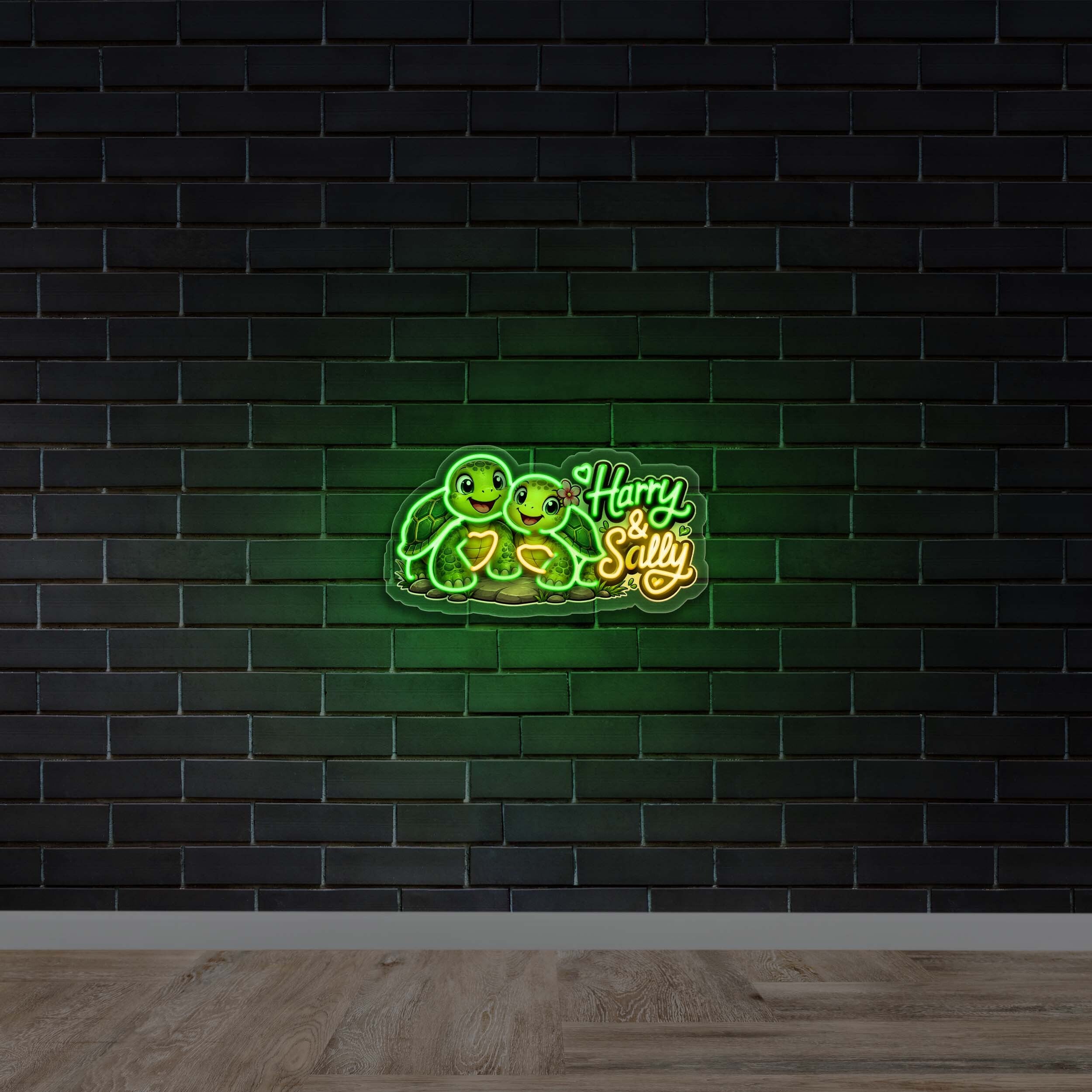Harry & Sally - Premium Neon Artwork