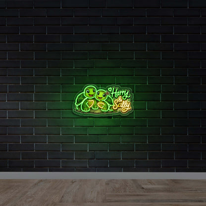 Harry & Sally - Premium Neon Artwork