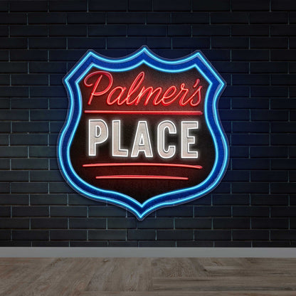 Palmer's Place - Premium Neon Artwork