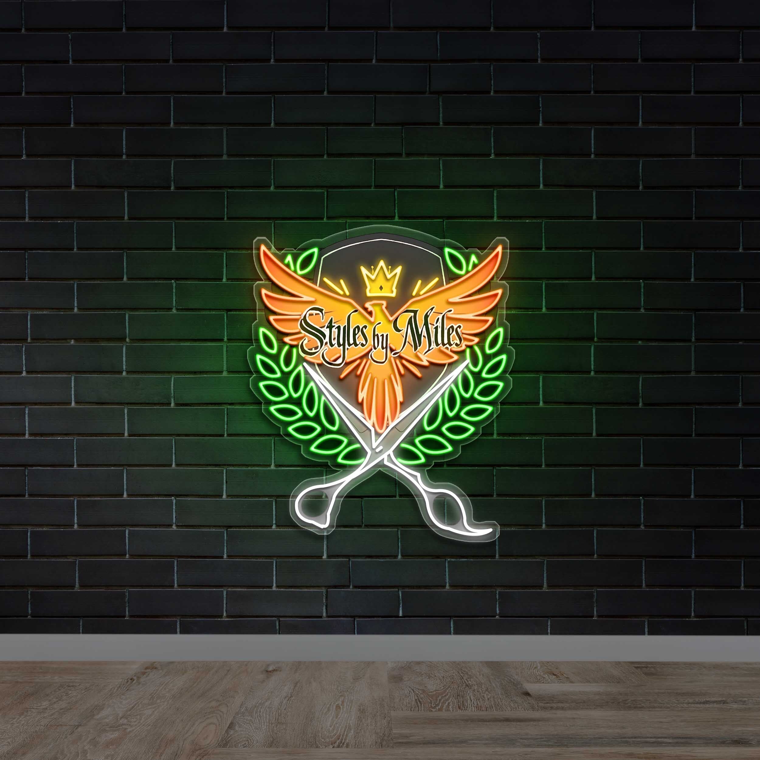 Styles by Miles - Premium Neon Artwork