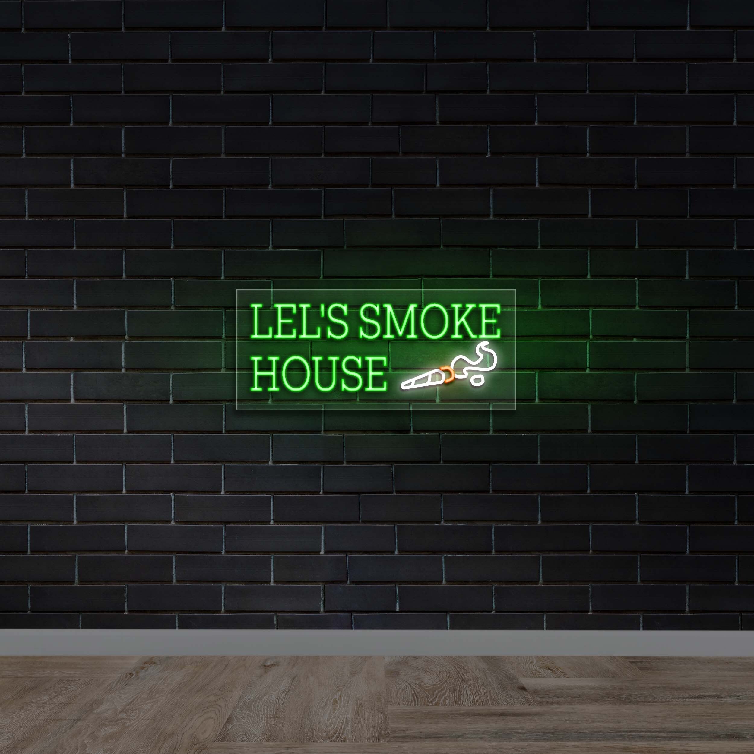 Lel's Smoke House - Premium Neon Artwork