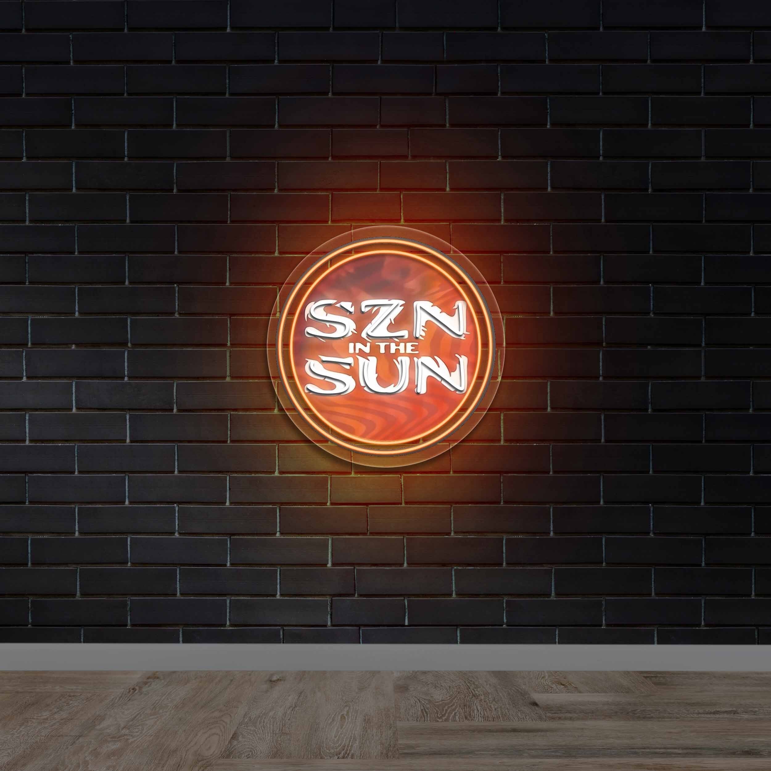 SZN in the SUN - Premium Neon Artwork