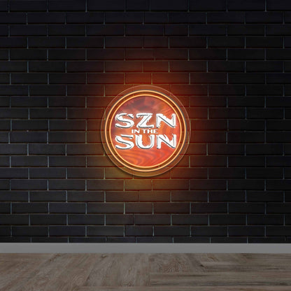 SZN in the SUN - Premium Neon Artwork