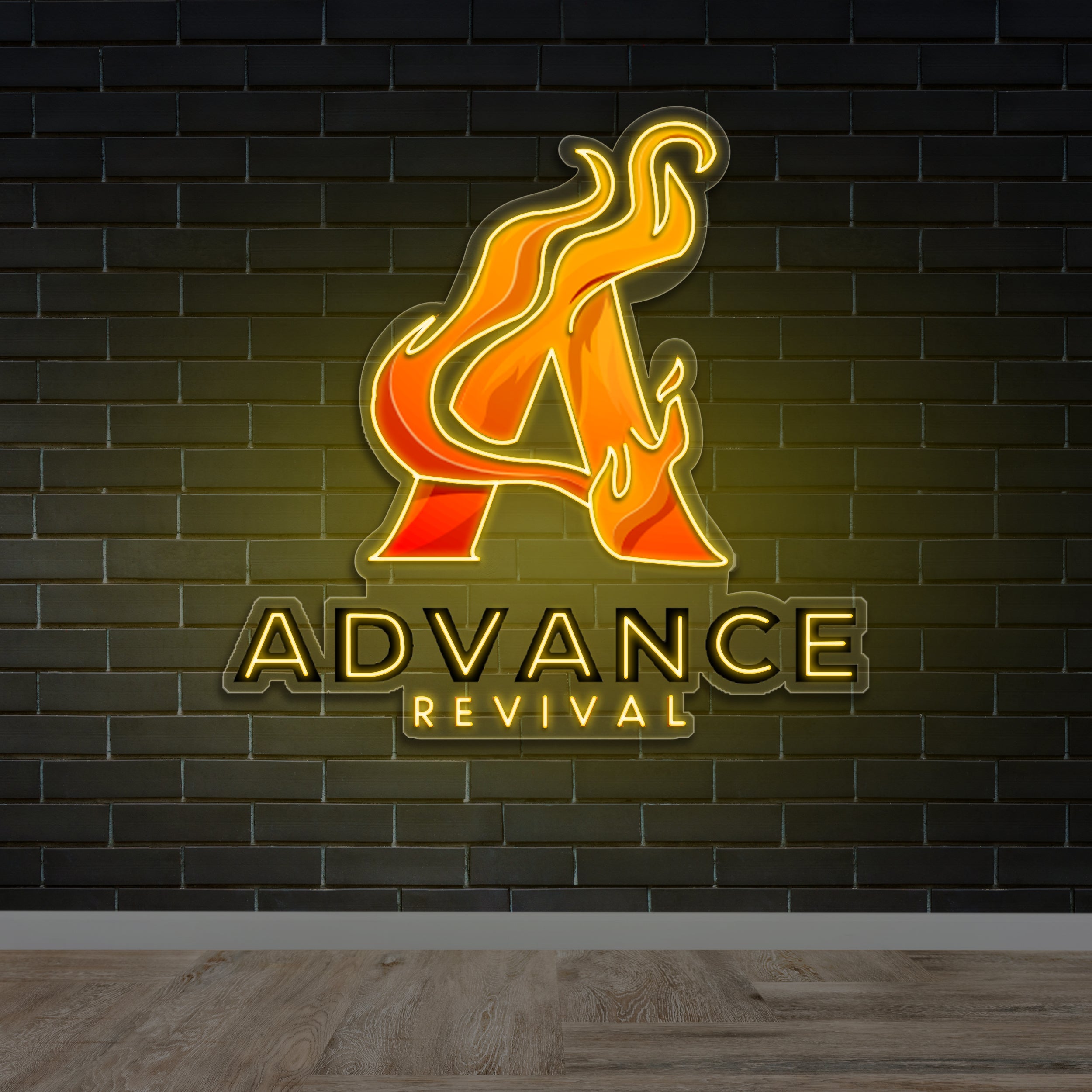 Advance Revival - Premium Neon Artwork