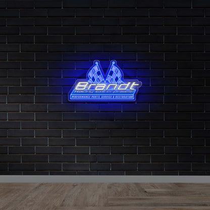 Brandt Racing - Premium Neon Artwork
