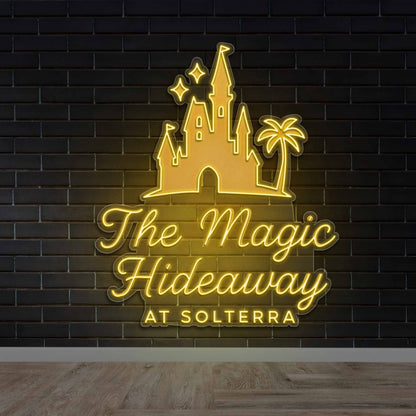 The Magic Hideaway at Solterra - Premium Neon Artwork