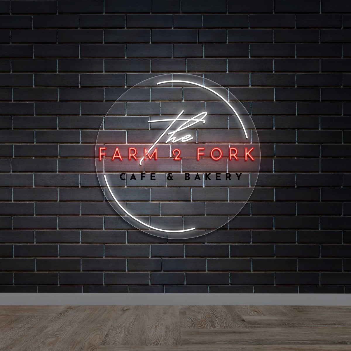 The Farm 2 Fork - Premium Neon Artwork