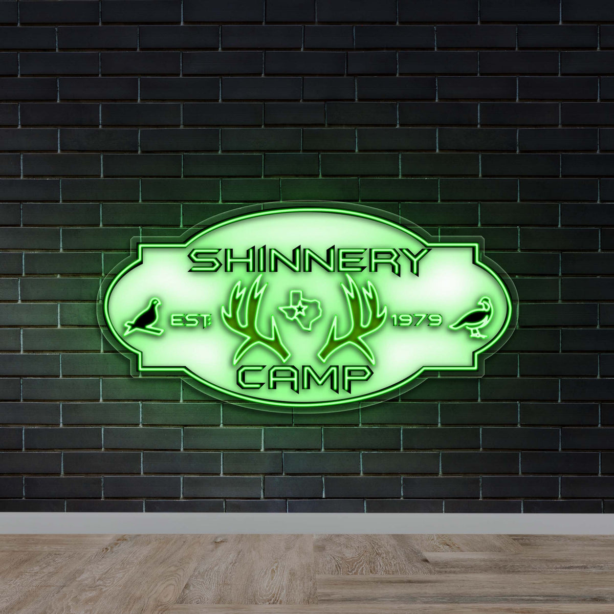 Shinnery Camp - Premium Neon Artwork