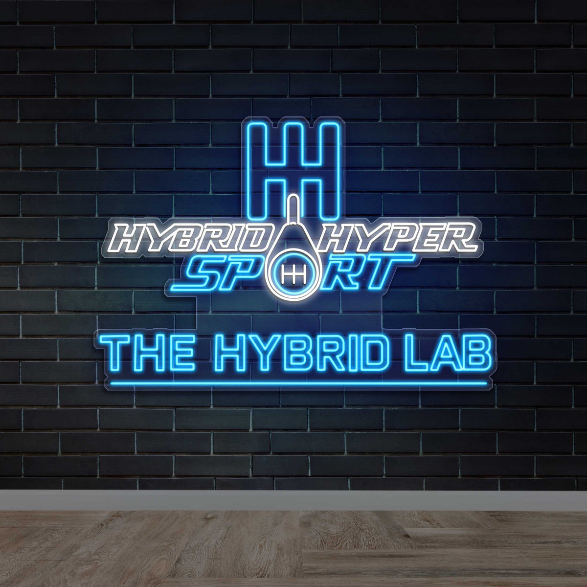 Hybrid Hyper Sport The Hybrid Lab - Premium Neon Artwork