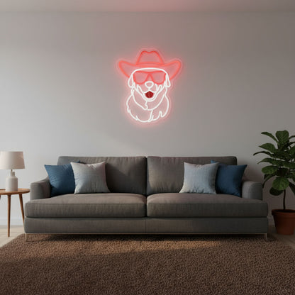 Cool Dog Home Decor LED Neon Sign