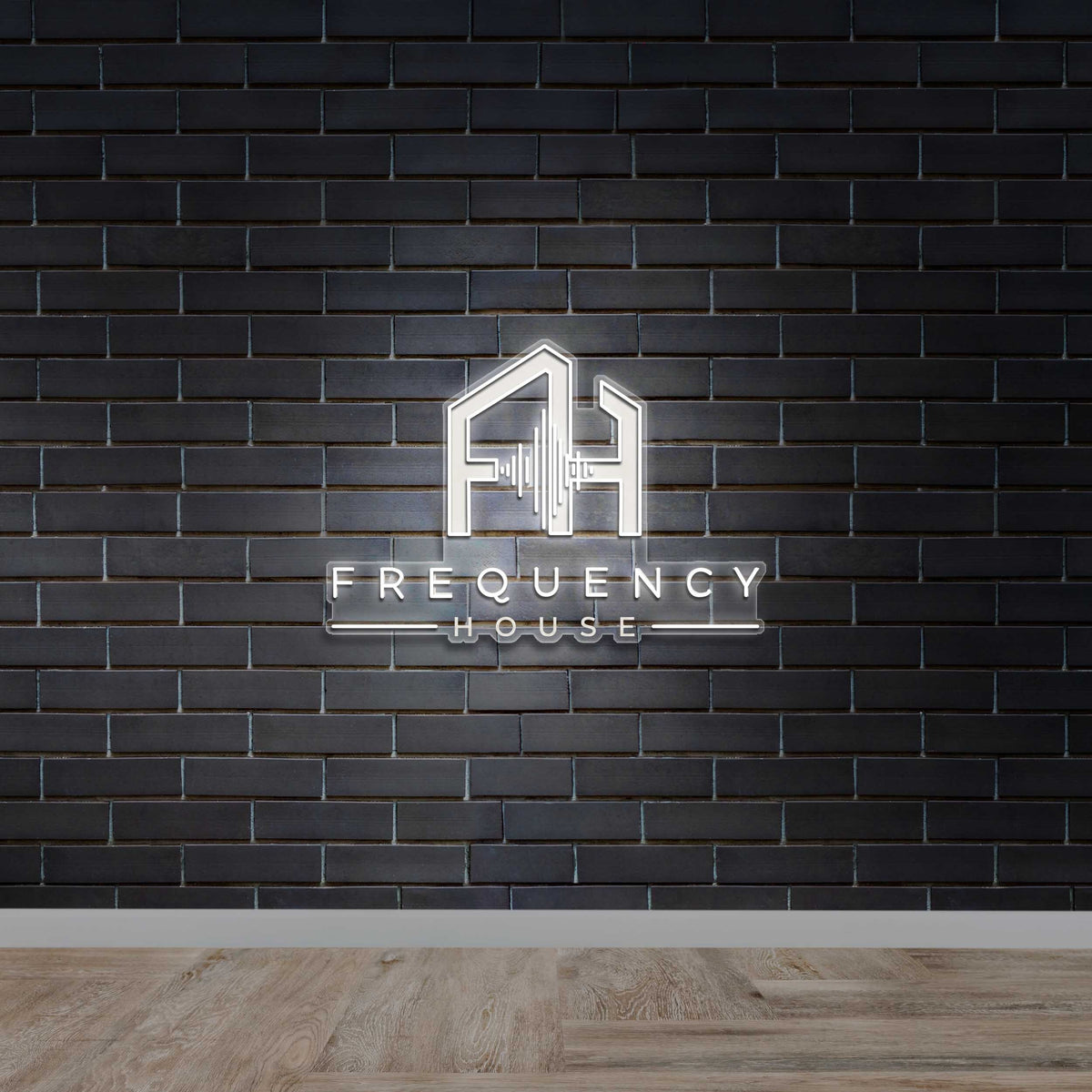 Frequency House - Premium Neon Artwork