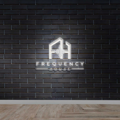 Frequency House - Premium Neon Artwork