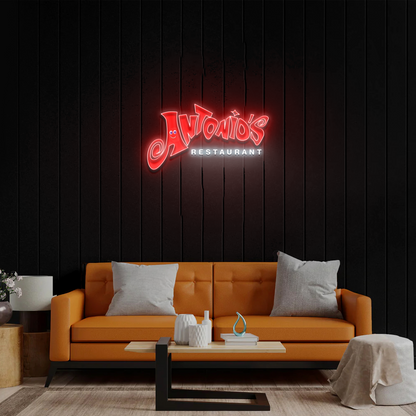 Antonio's Restaurant - Premium Neon Artwork