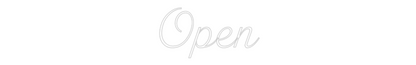 Custom Neon: Open