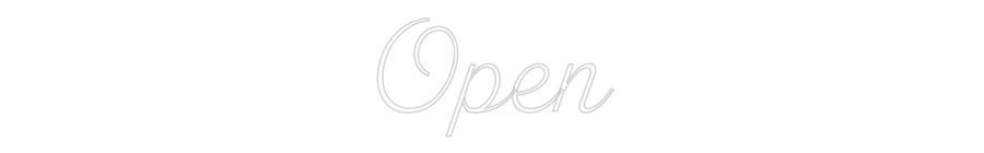 Custom Neon: Open