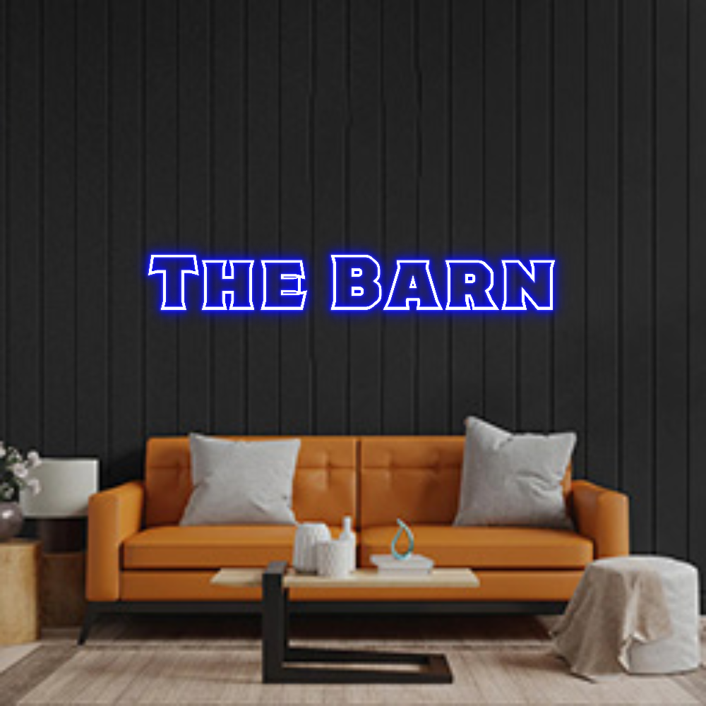 Custom Neon: The Barn