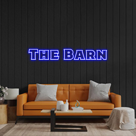 Custom Neon: The Barn