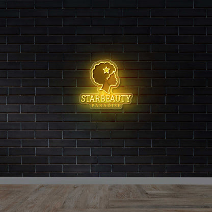 STARBEAUTY (No border) - Premium Neon Artwork