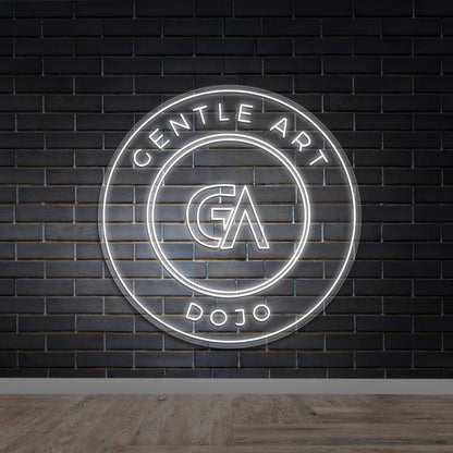 Gentle Art Dojo - Premium Neon Artwork