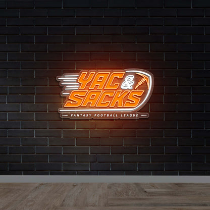 YAC & SACKS - Premium Neon Artwork