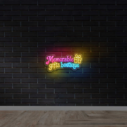 Memorable Gifts Boutique - Premium Neon Artwork