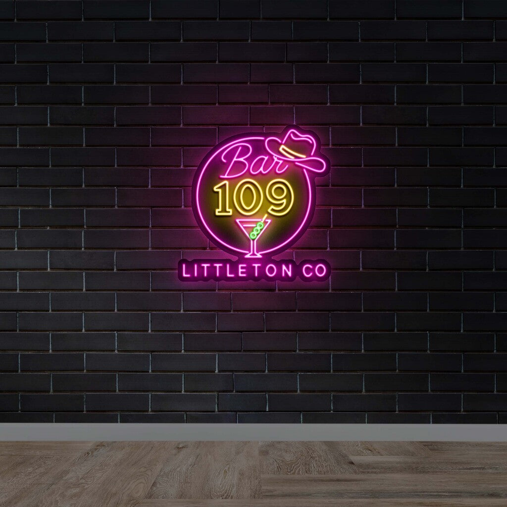 BAR 109 (version 2) - Premium Neon Artwork