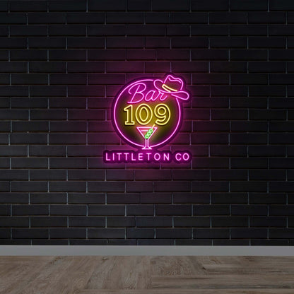 BAR 109 (version 2) - Premium Neon Artwork