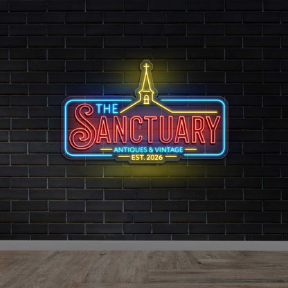 The Sanctuary - Premium Neon Artwork