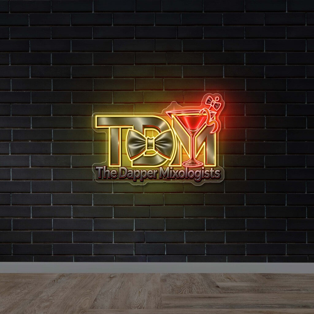 The Dapper Mixologists - Premium Neon Artwork