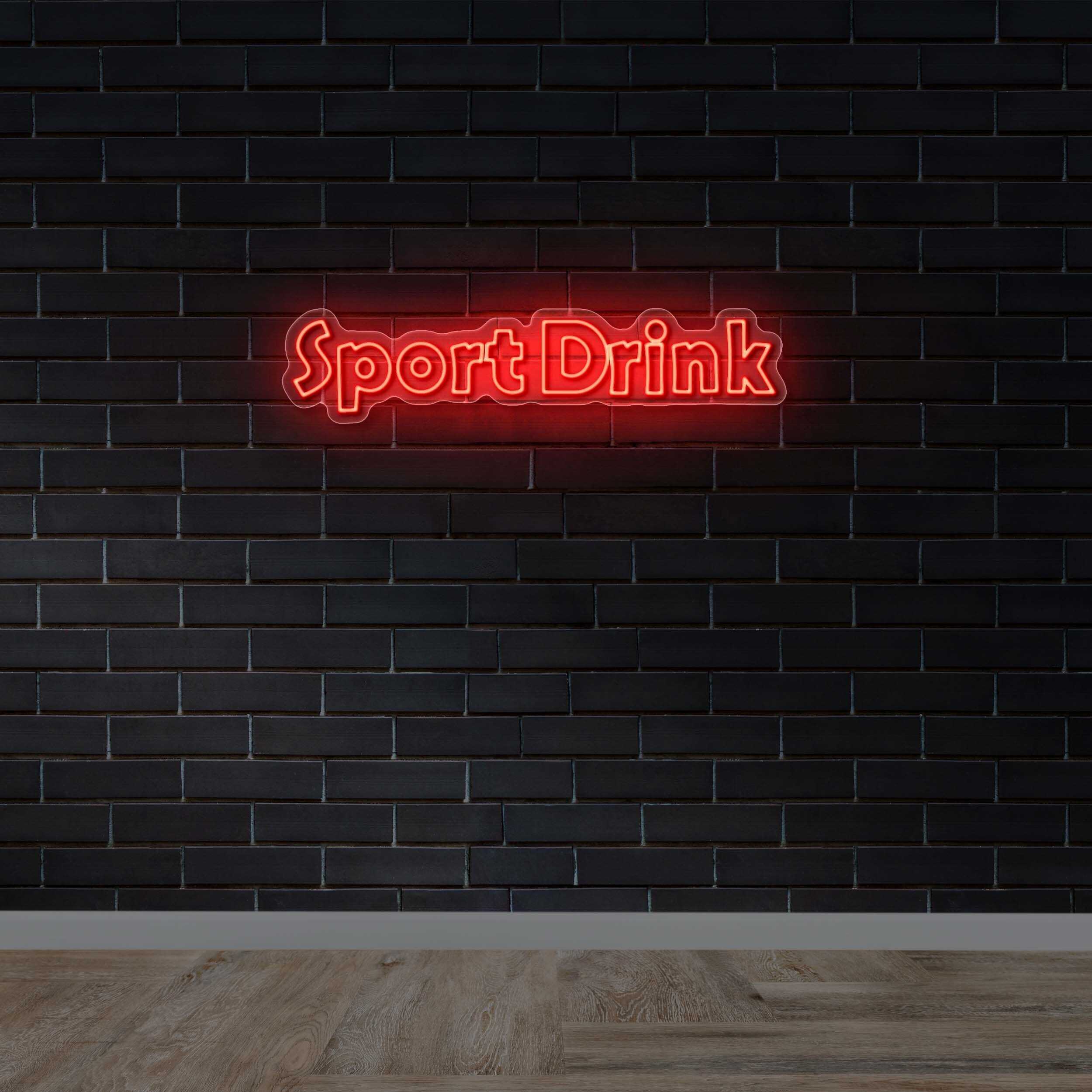 Sport Drink - Premium Neon Artwork