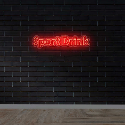 Sport Drink - Premium Neon Artwork