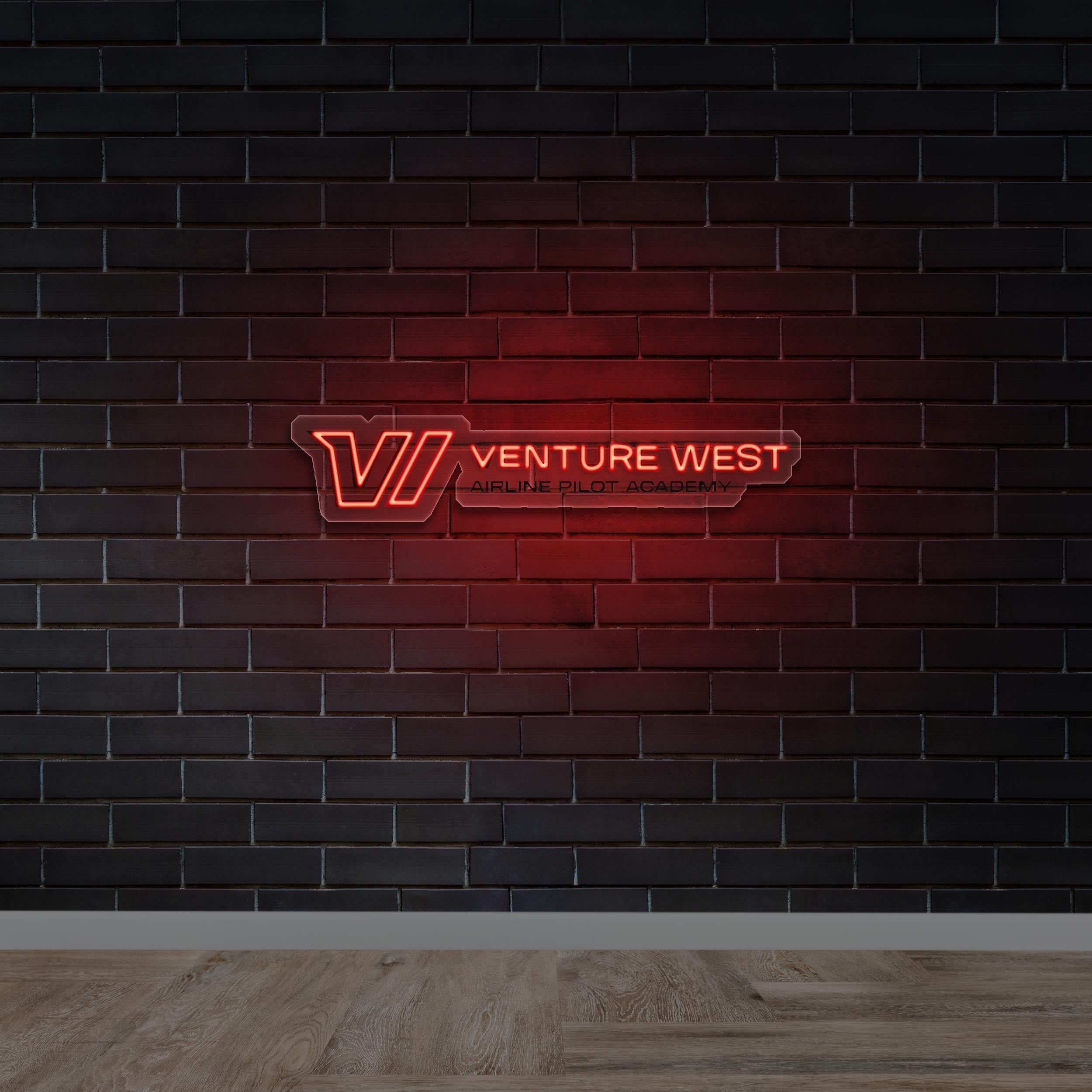 Venture West - Premium Neon Artwork