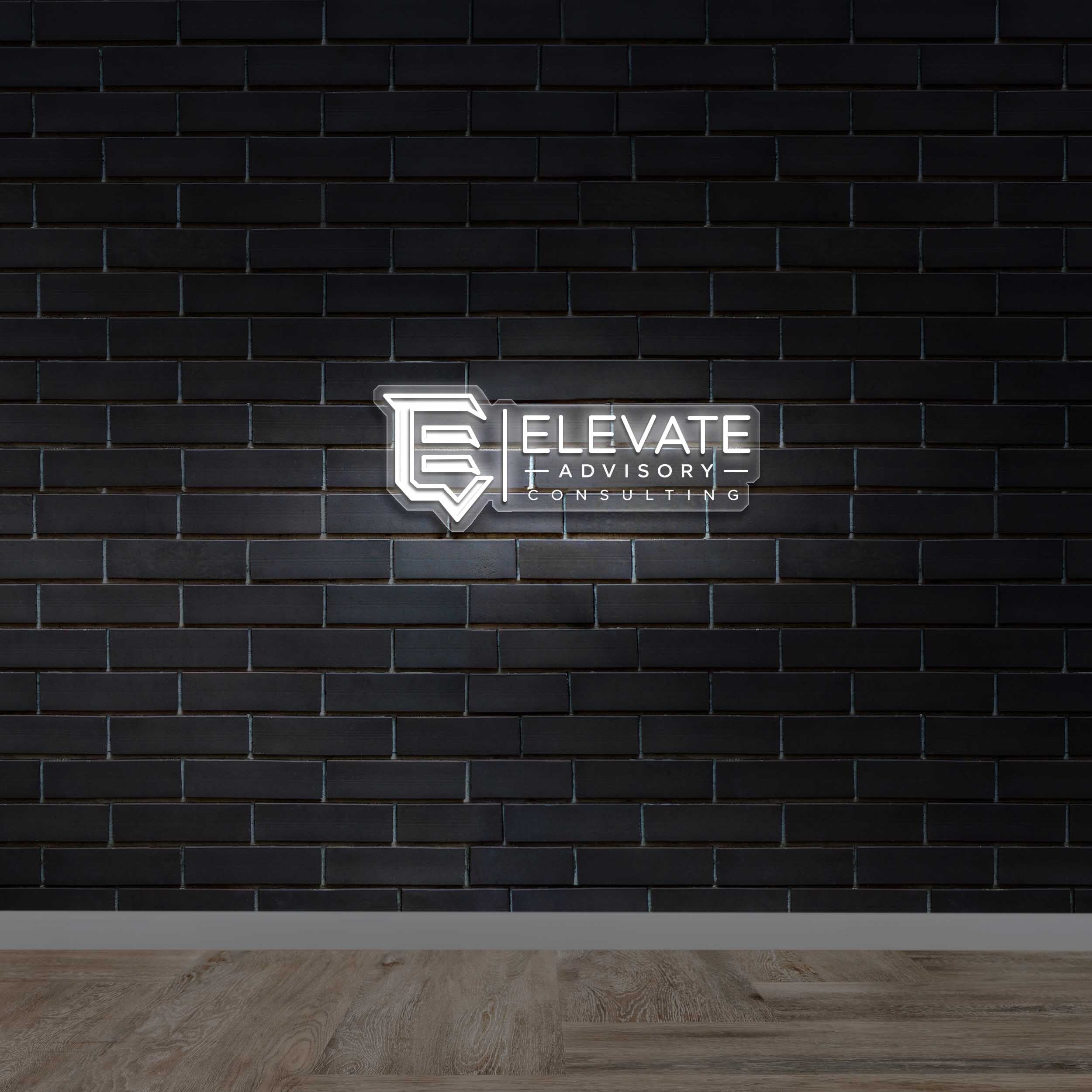 Elevate - Premium Neon Artwork