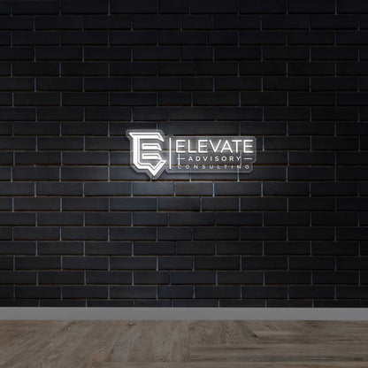 Elevate - Premium Neon Artwork