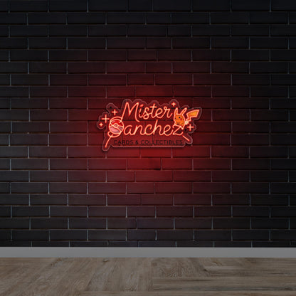 Mister Sanchez Cards & Collectibles - Premium Neon Artwork