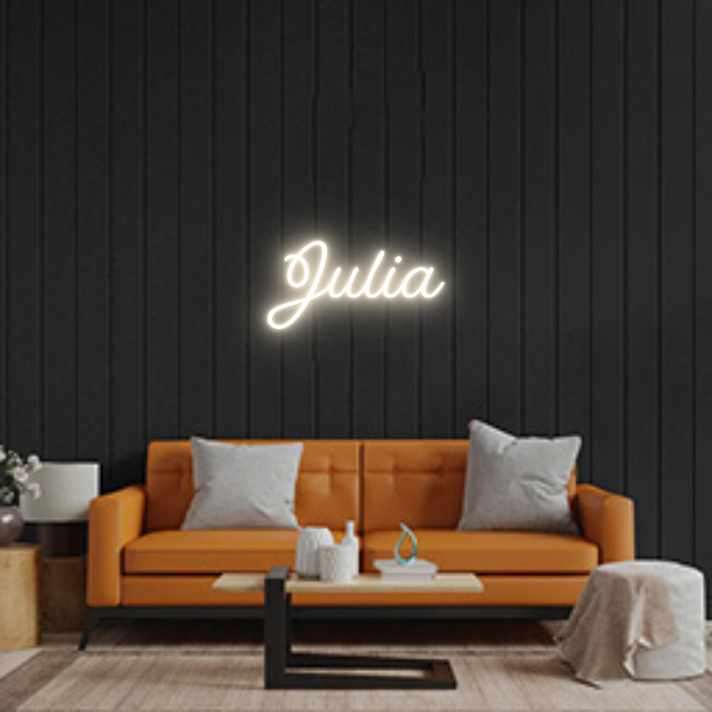 Custom Neon: Julia