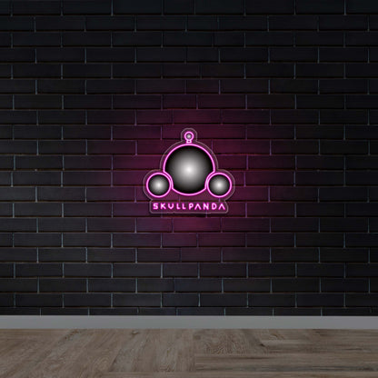 SKULL PANDA - Premium Neon Artwork