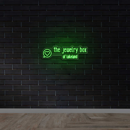 The Jewelry Box of Lakeland - Premium Neon Artwork